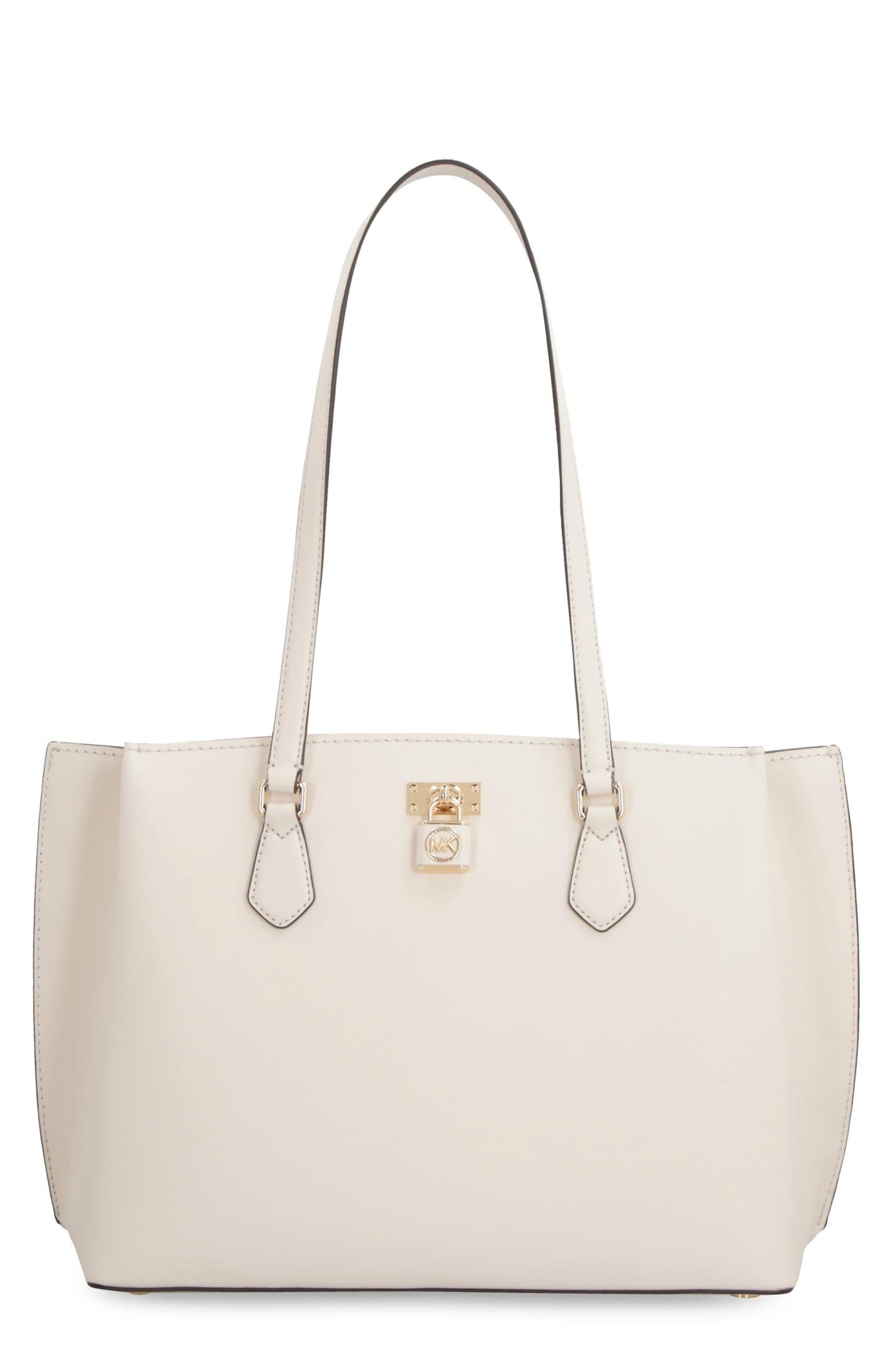 michael michael kors ruby leather tote