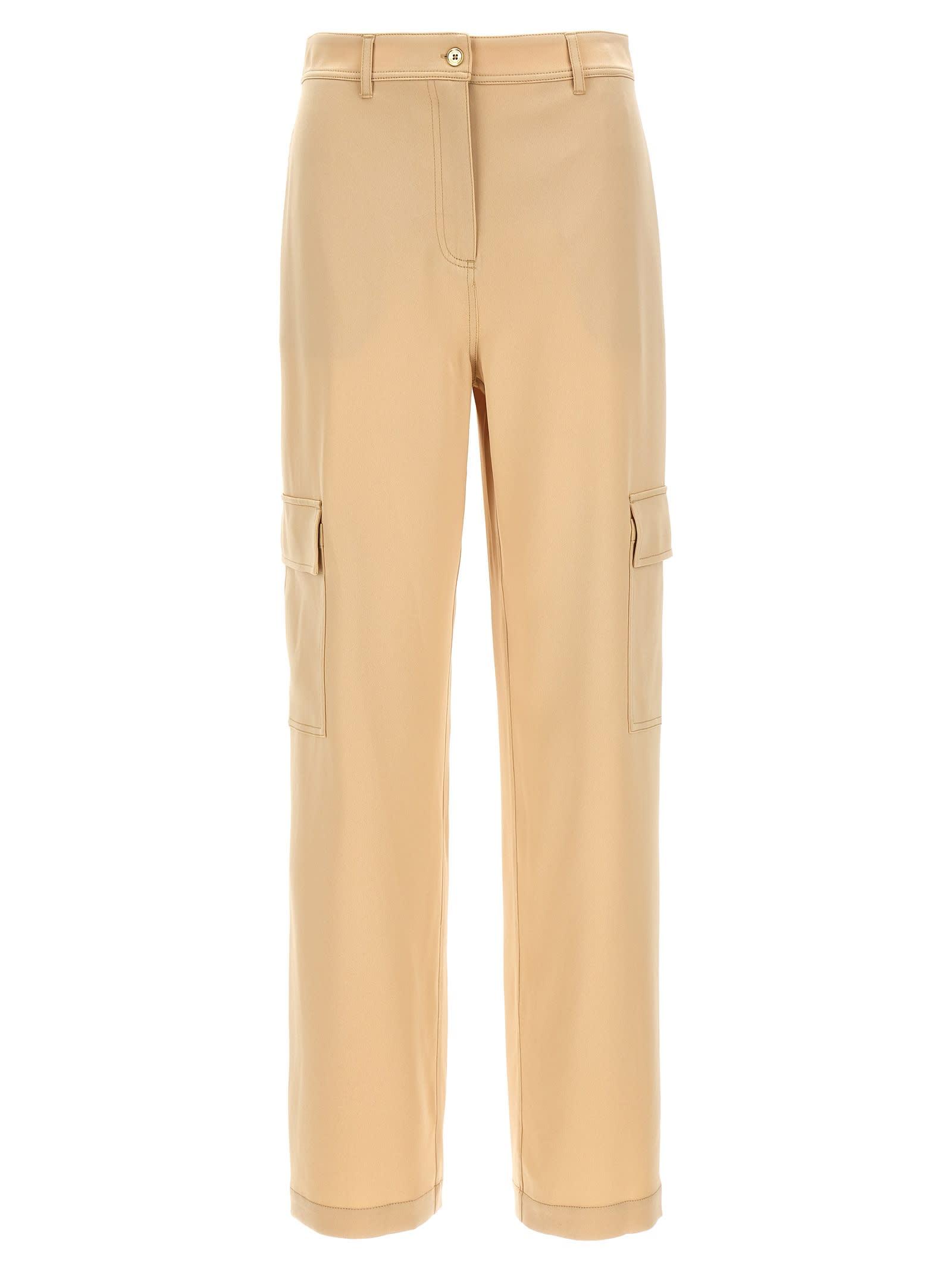 michael michael kors satin cargo pants