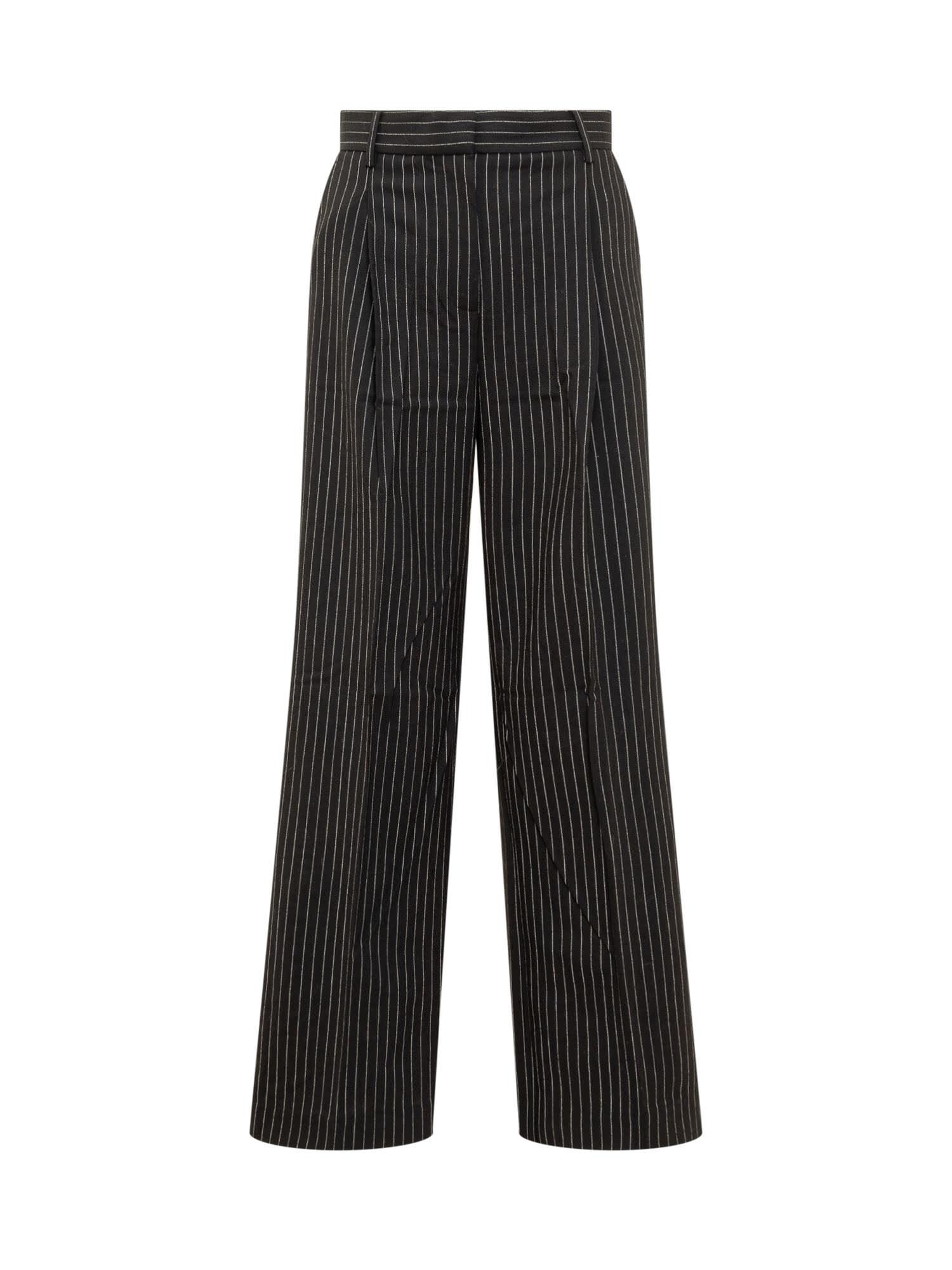 michael michael kors wool blend trousers