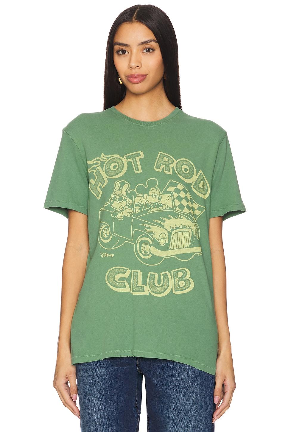 mickey and minnie hot rod t-shirt in peridot