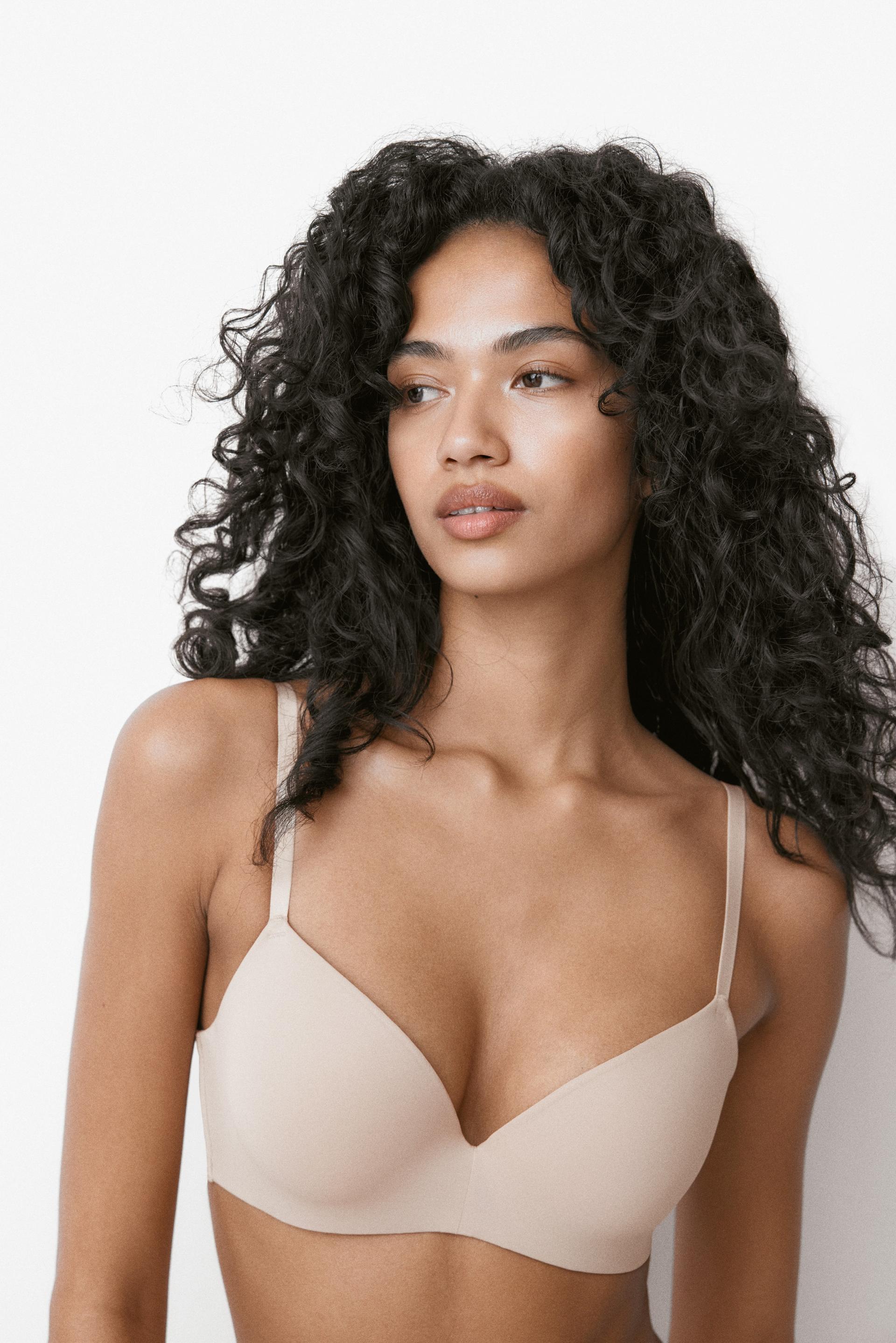 microfiber push-up bra