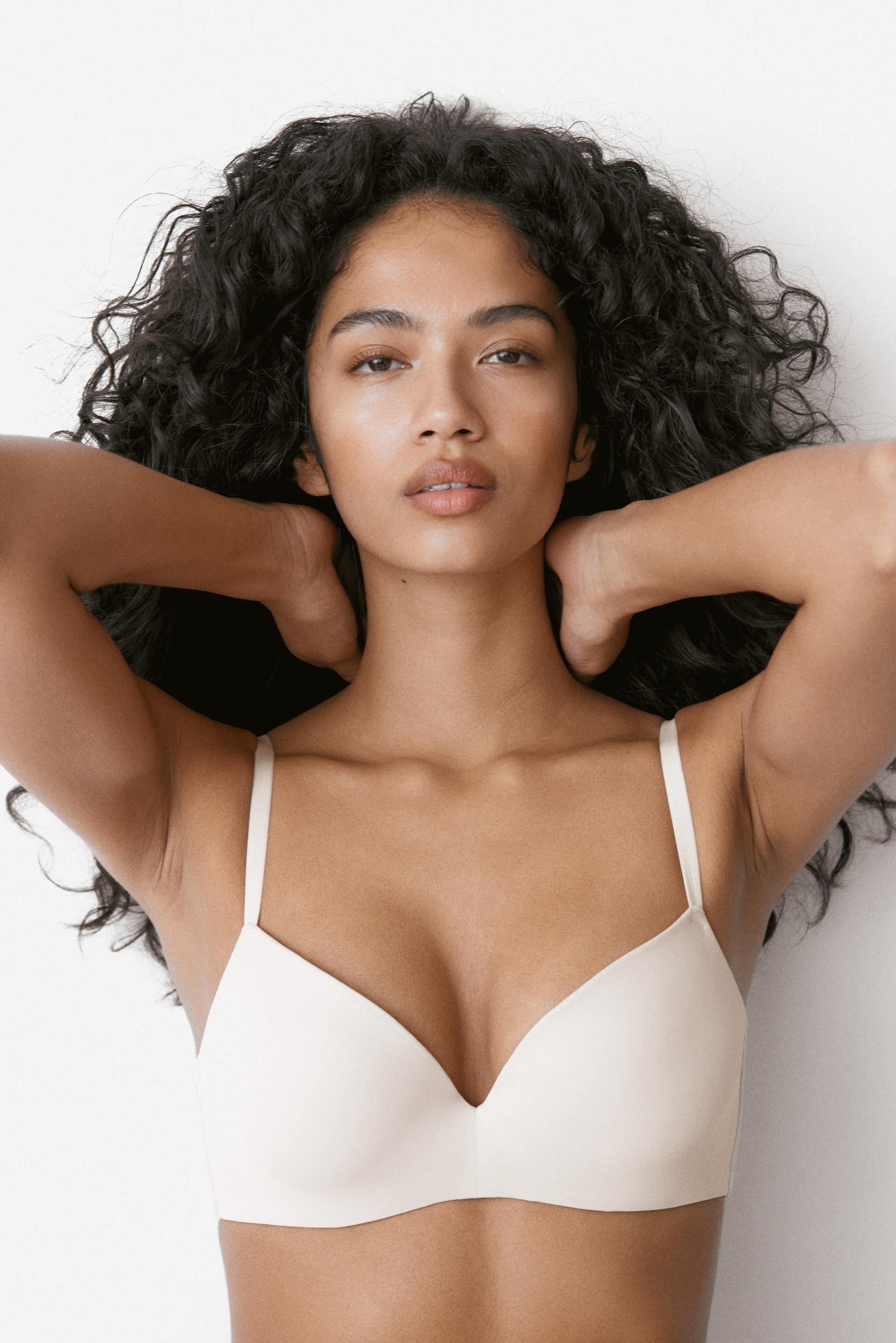microfiber push-up bra