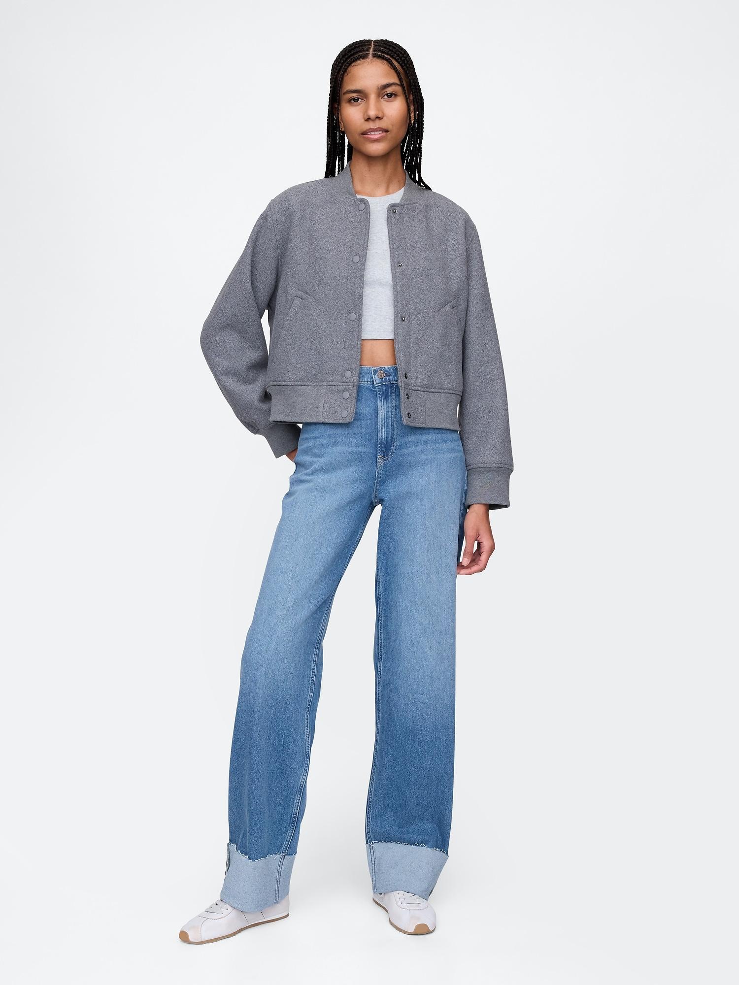 mid rise '90s loose jeans