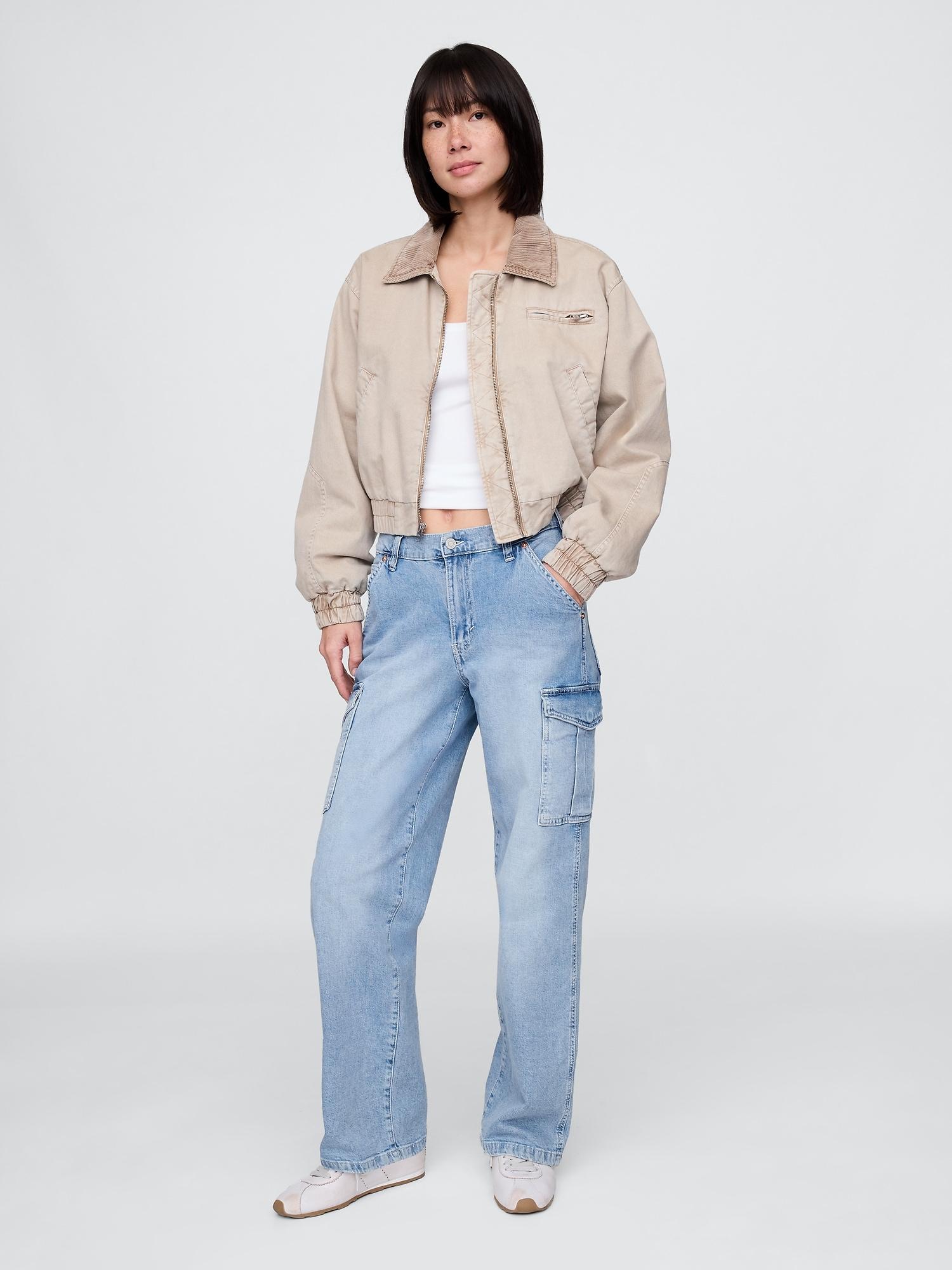 mid rise '90s loose jeans