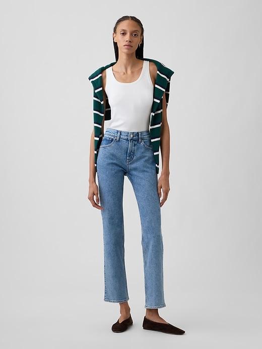 mid rise '90s original straight jeans