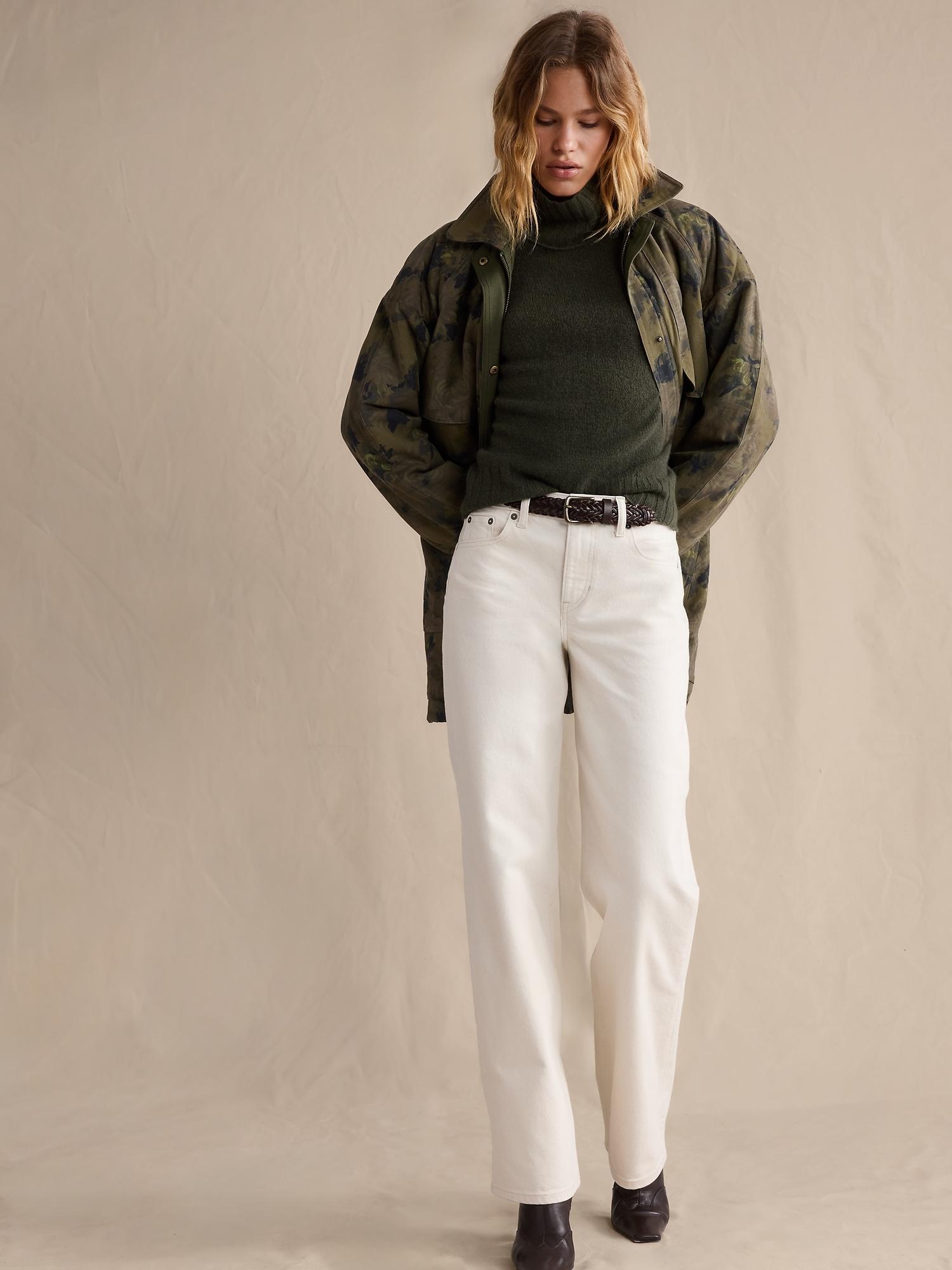 mid-rise 90s loose jean