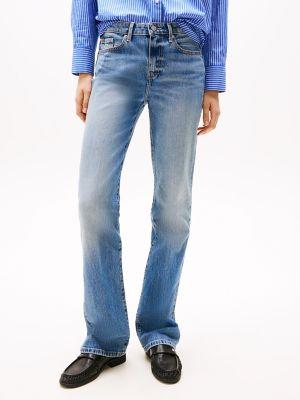 mid-rise bootcut jean