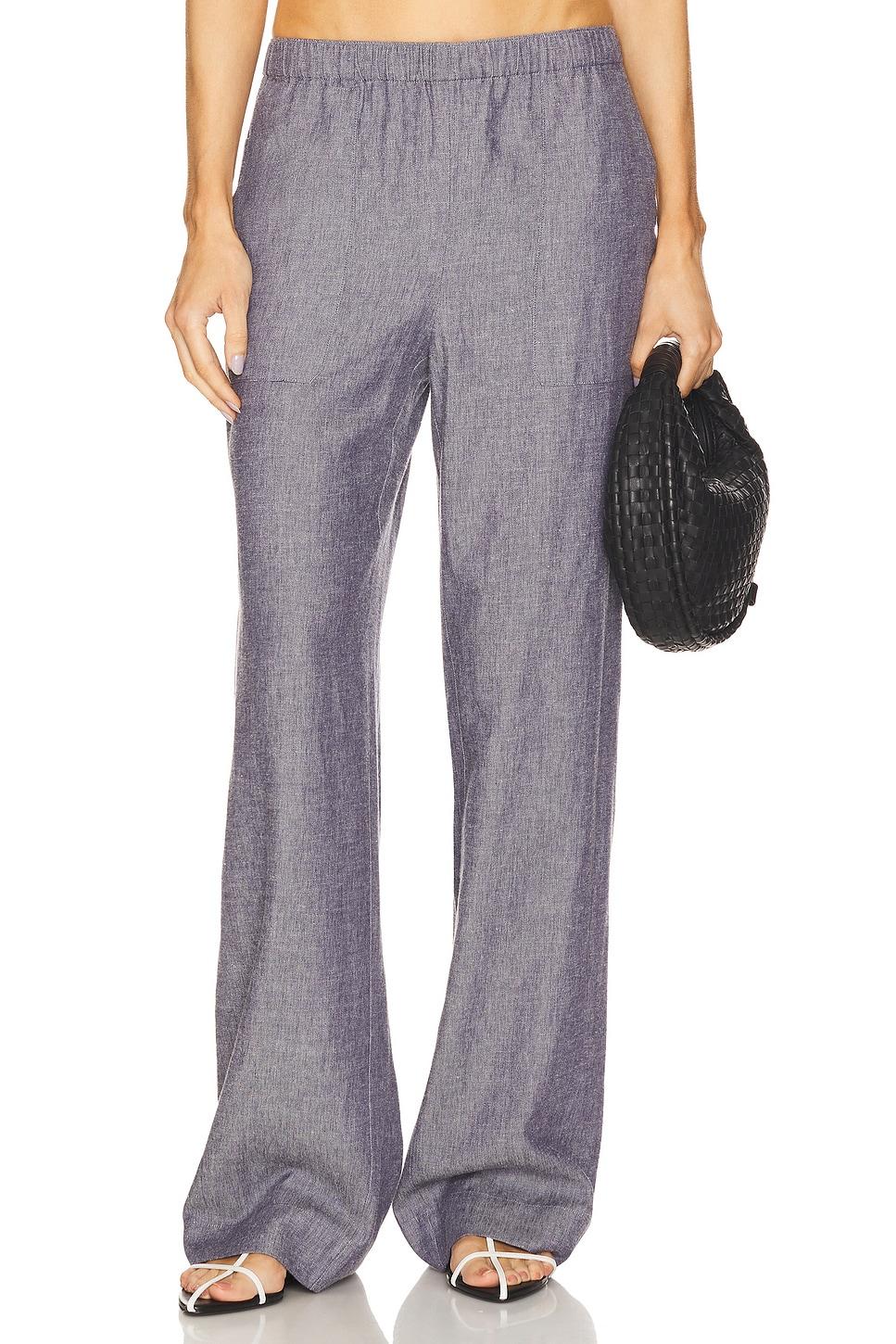 mid rise casual pull on pant