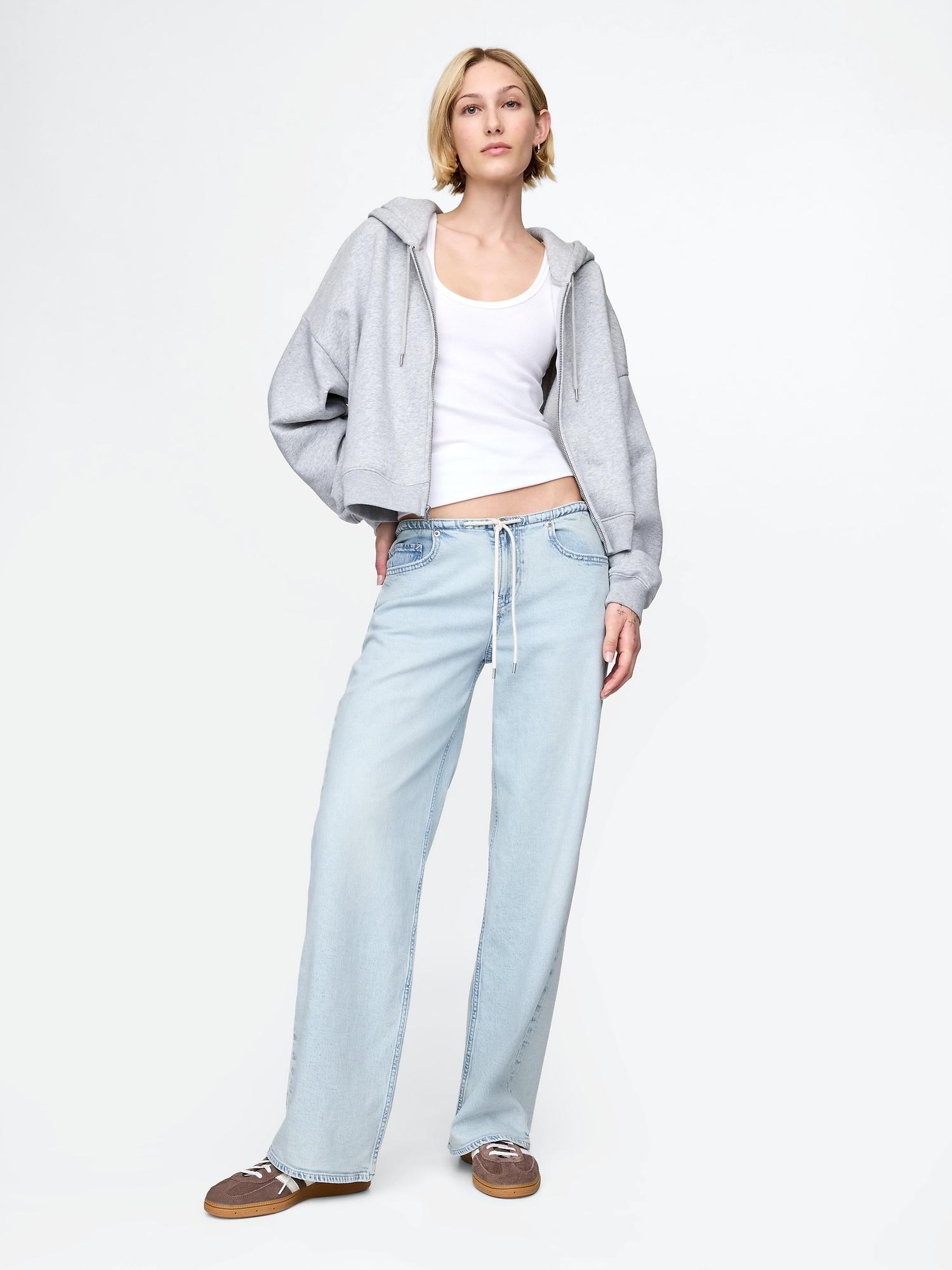 mid rise easy '90s loose jeans