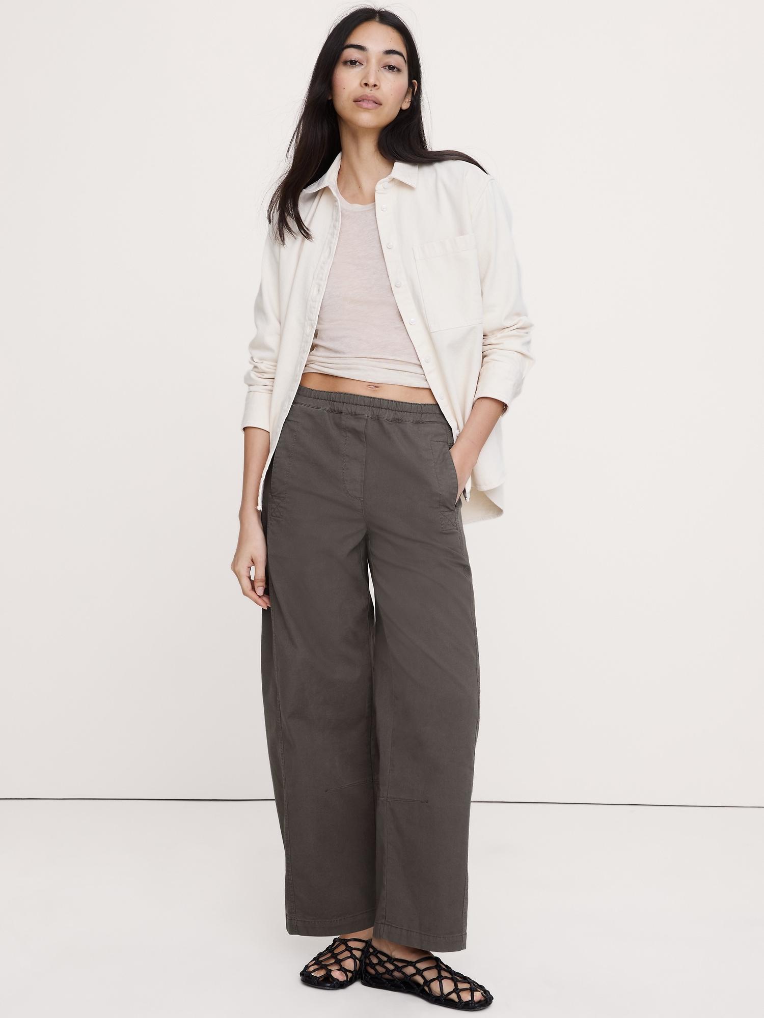 mid-rise relaxed painter pull-on pant