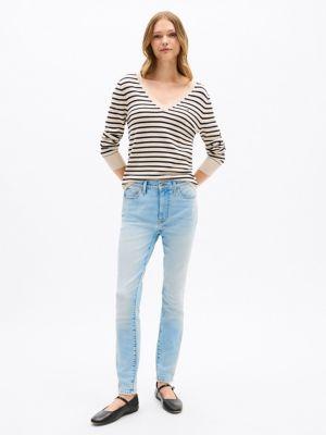 mid-rise skinny jean