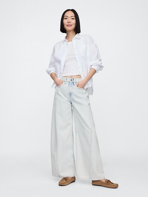 mid rise supersoft baggy jeans