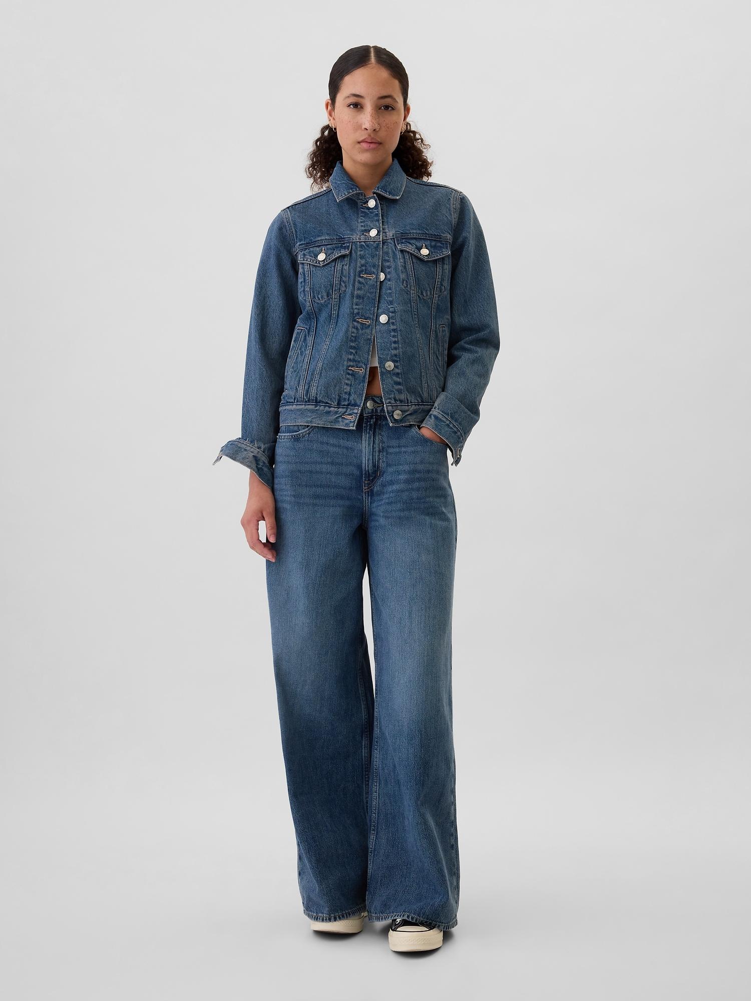mid rise supersoft baggy jeans