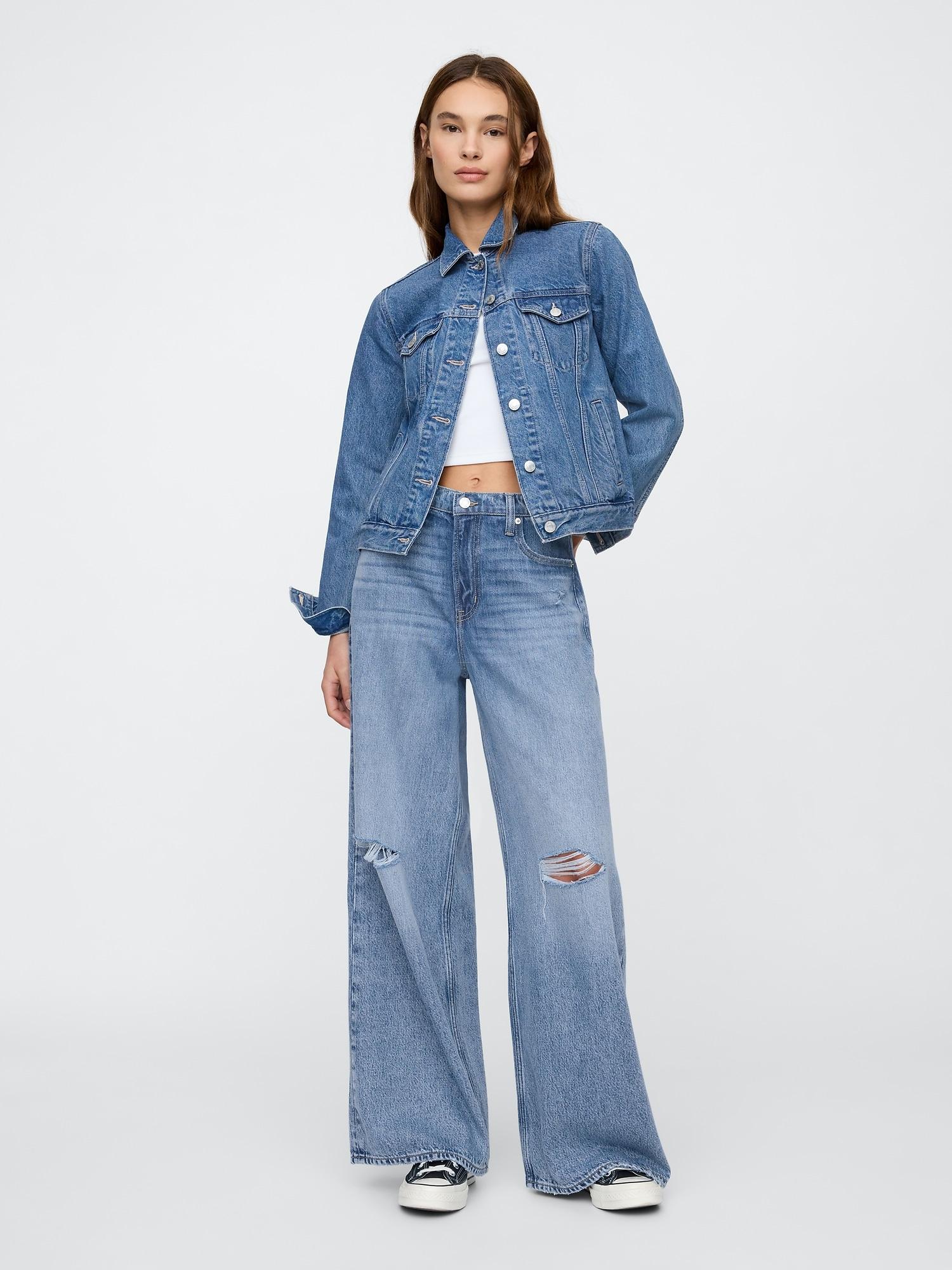 mid rise supersoft baggy jeans