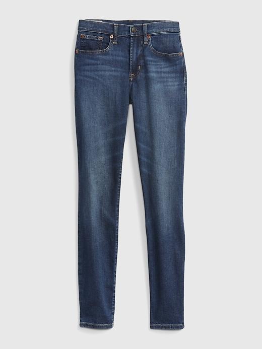 mid rise true skinny jeans