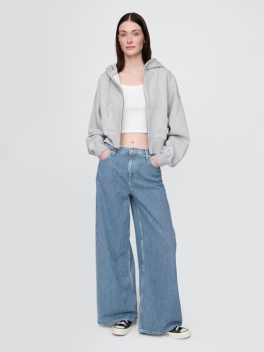 mid rise ultrasoft baggy jeans