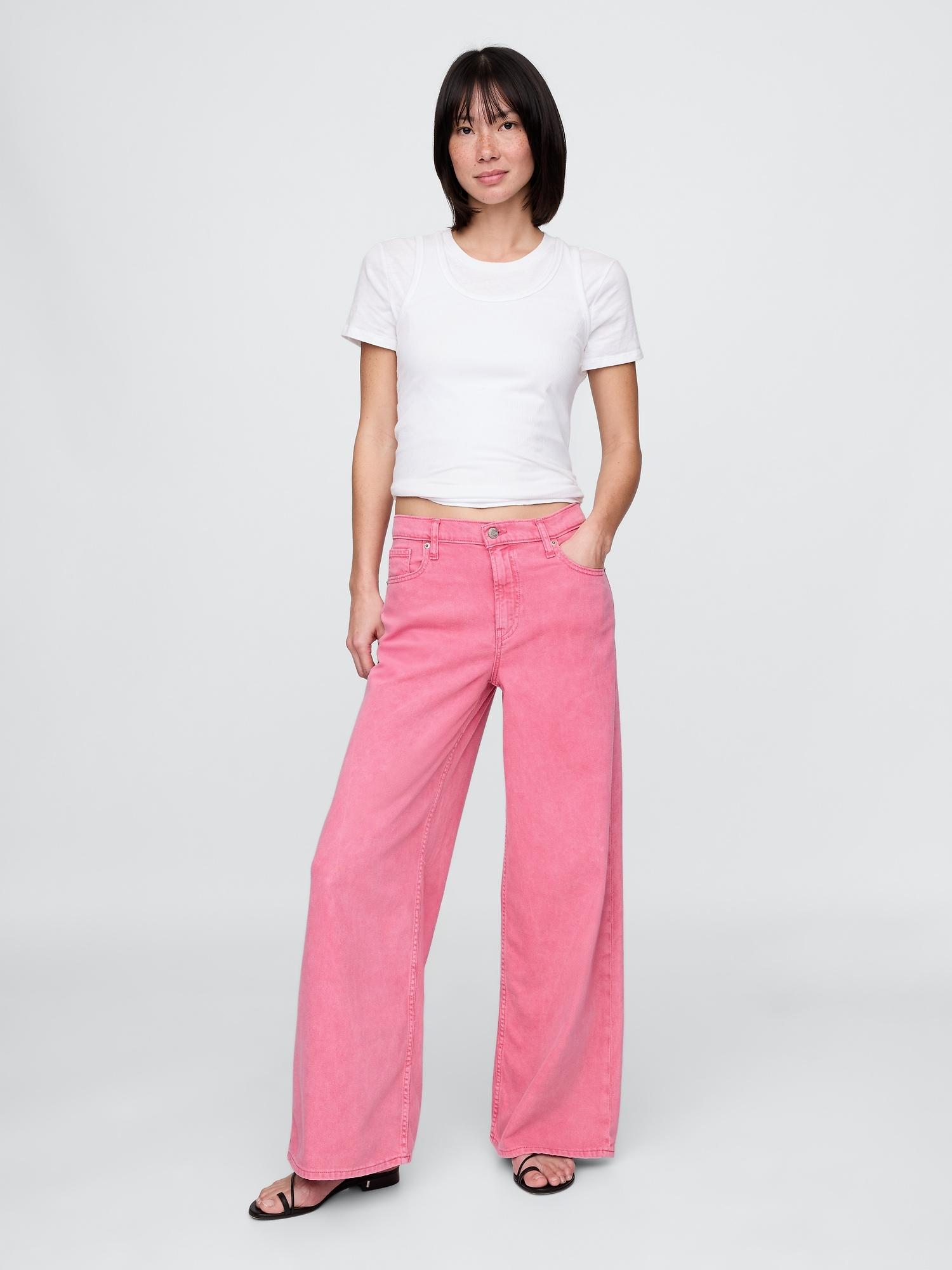 mid rise ultrasoft baggy jeans