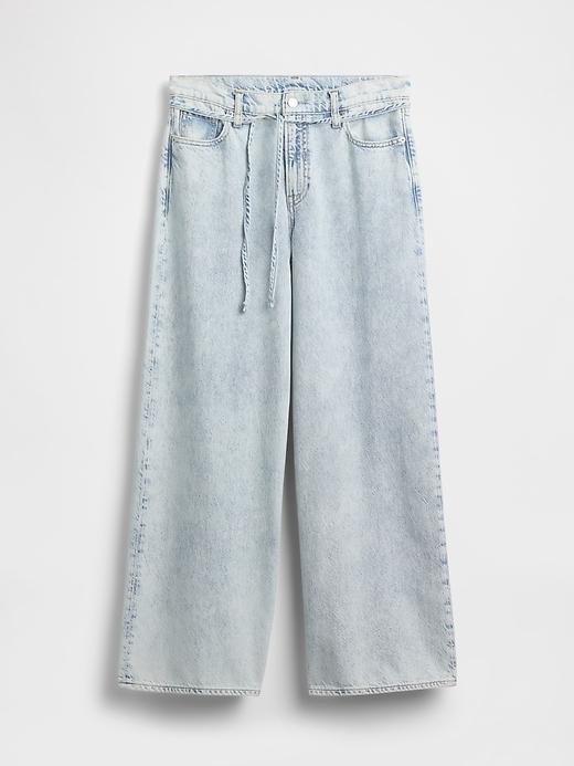 mid rise ultrasoft baggy jeans
