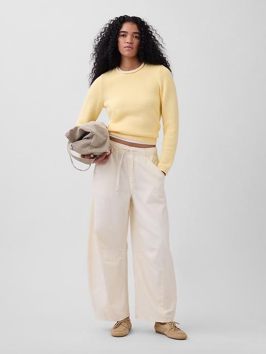 mid rise ultrasoft easy horseshoe jeans