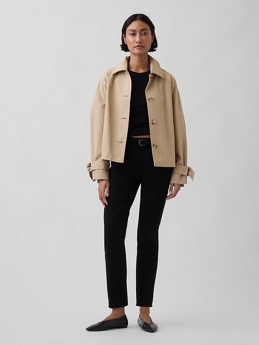 mid rise vintage slim jeans