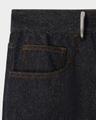 mid-rise wide-leg jeans
