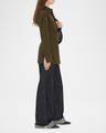 mid-rise wide-leg jeans