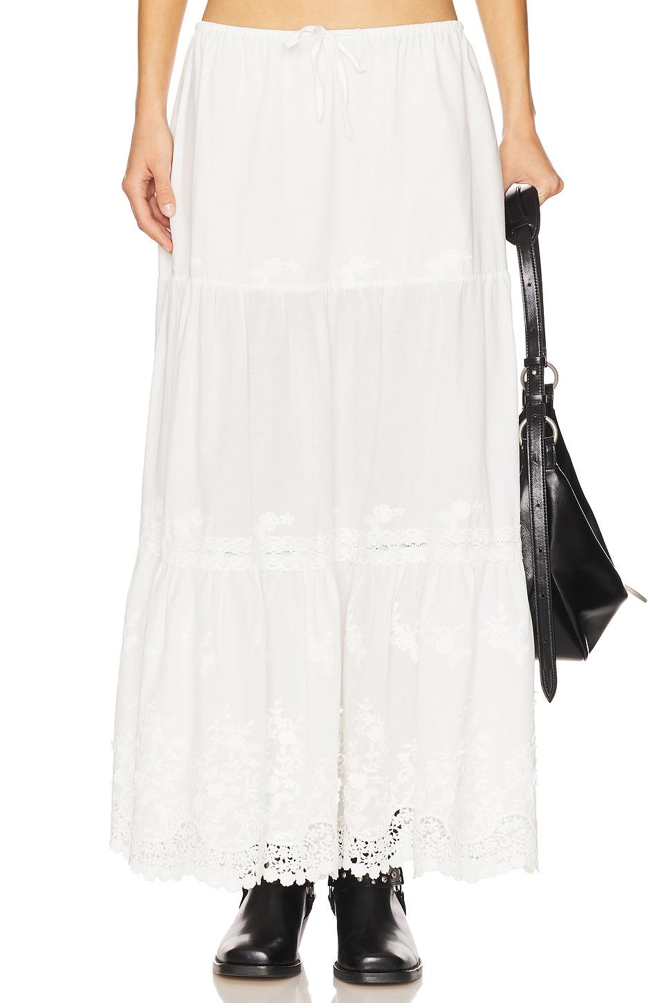 midi pull on skirt