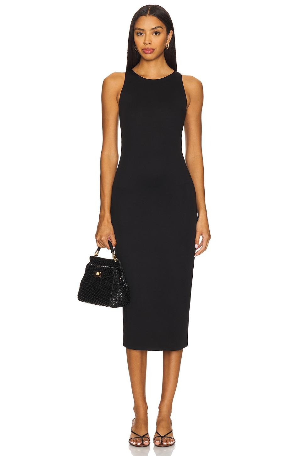 midi racer back dress