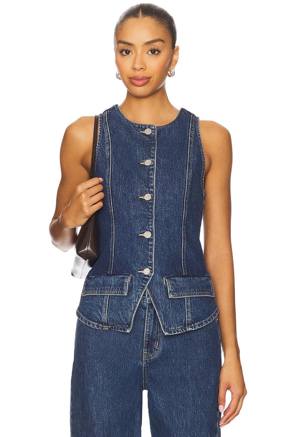 midland vest top