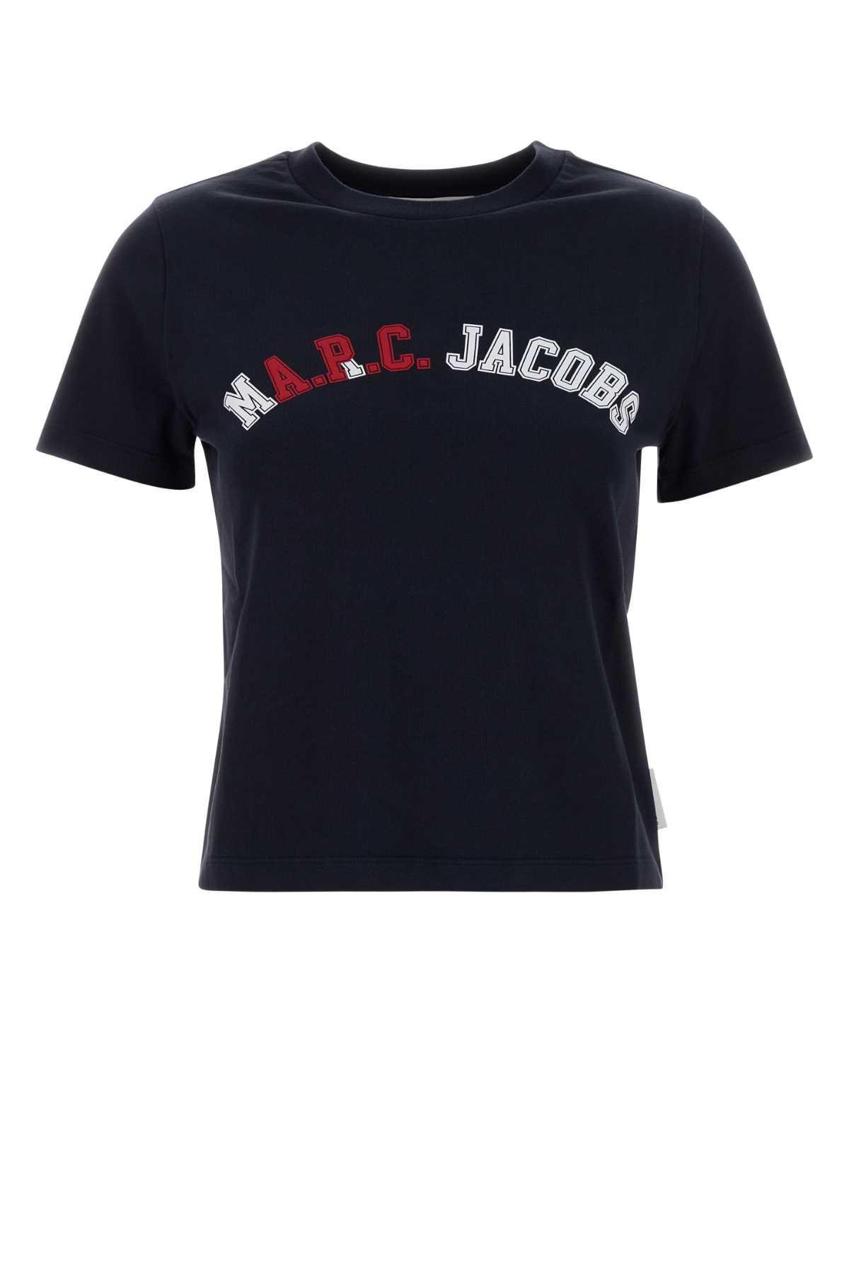 midnight blue cotton a. p.c. x marc jacobs t-shirt