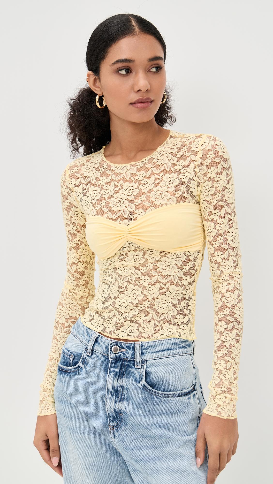 midnight long sleeve top