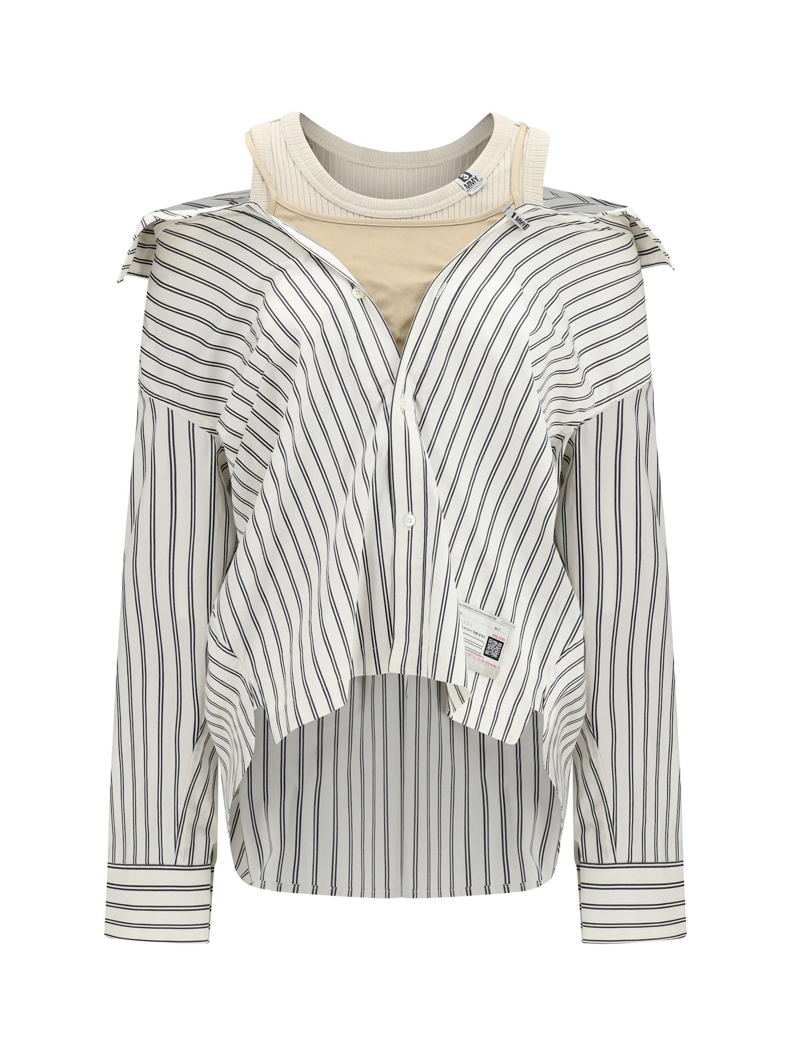 mihara yasuhiro striped top
