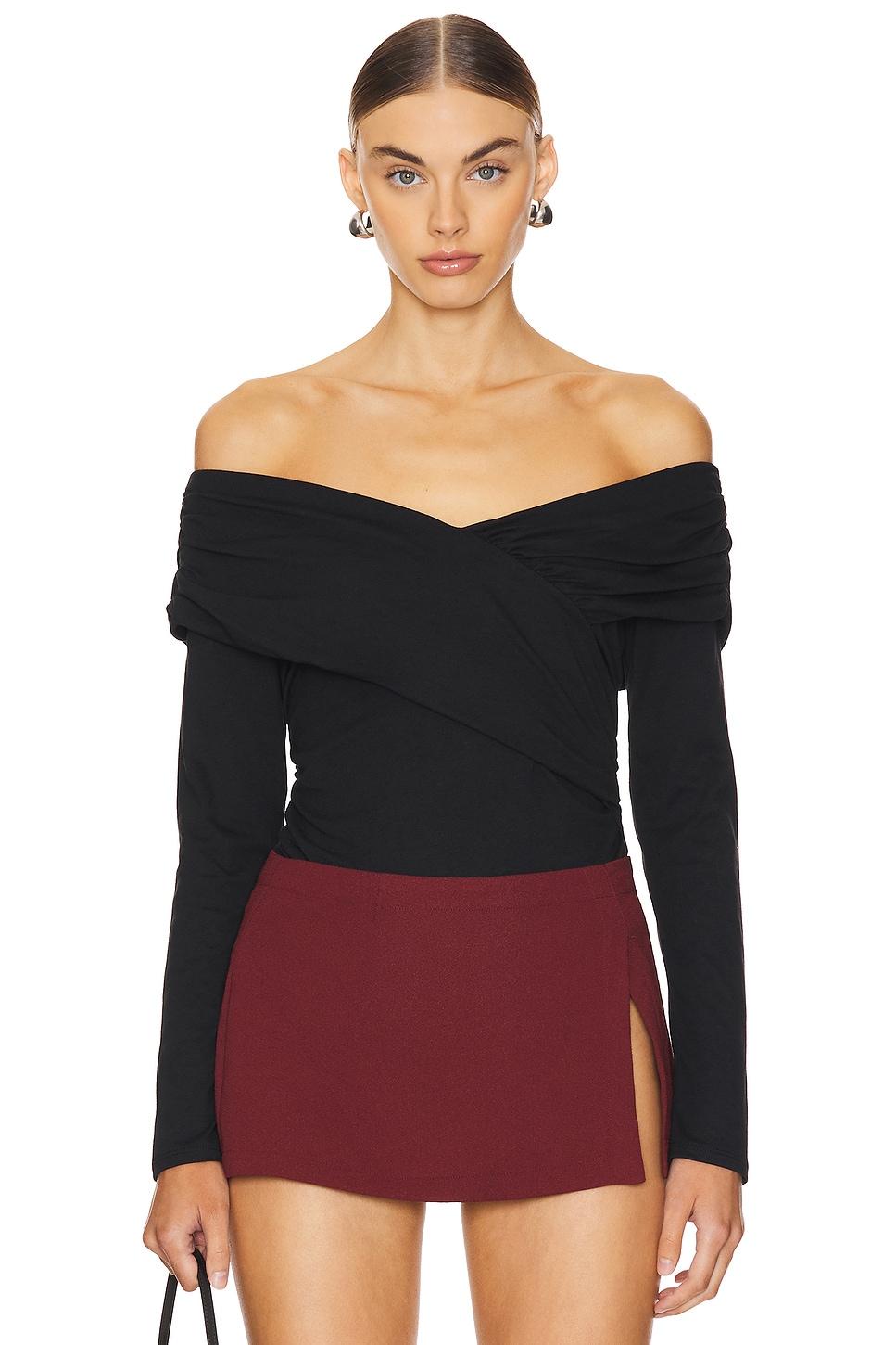 mika off shoulder top