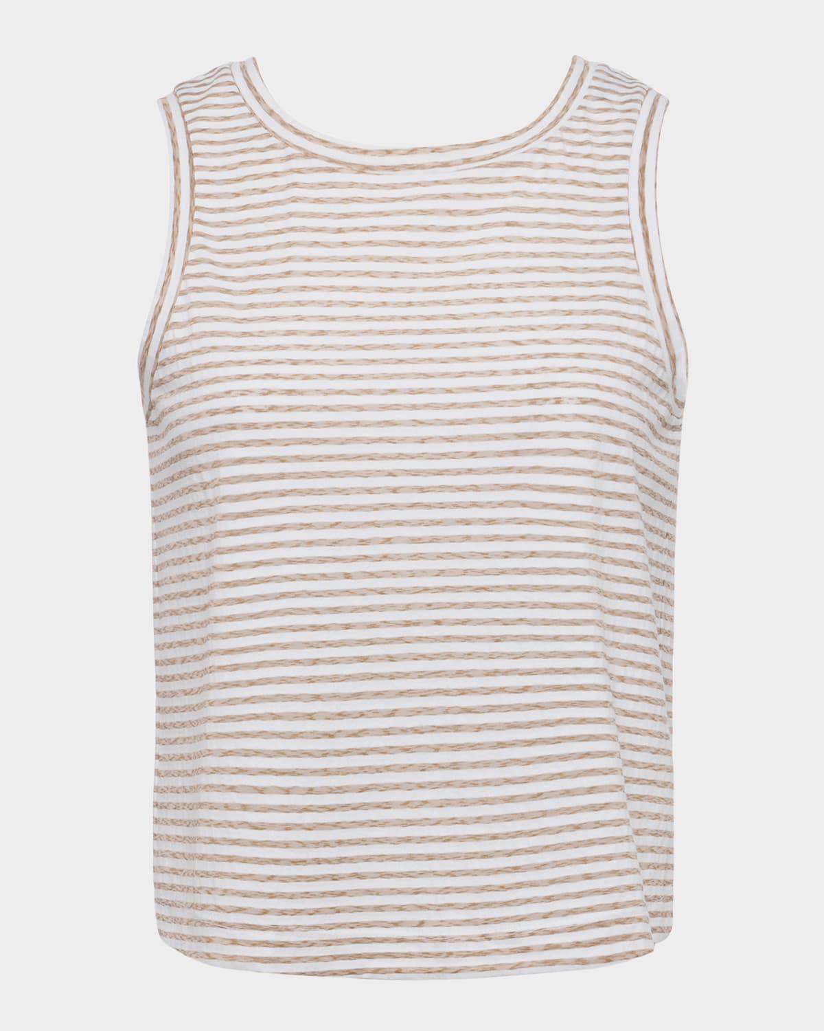 mikaela stripe tank top