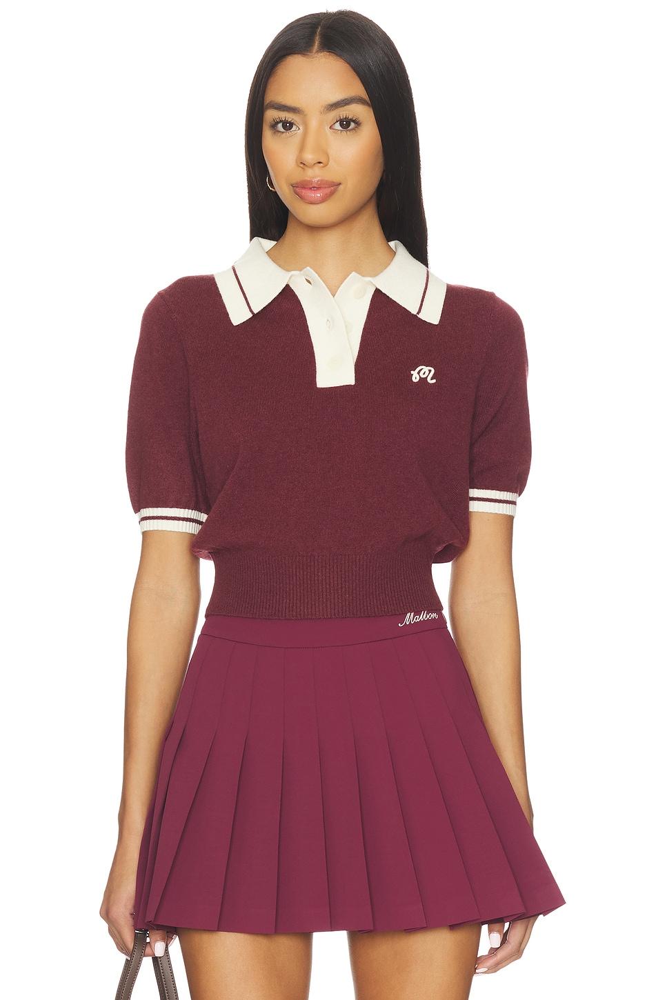 mikayla knit polo