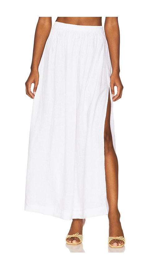 mikoh ciel skirt in white.