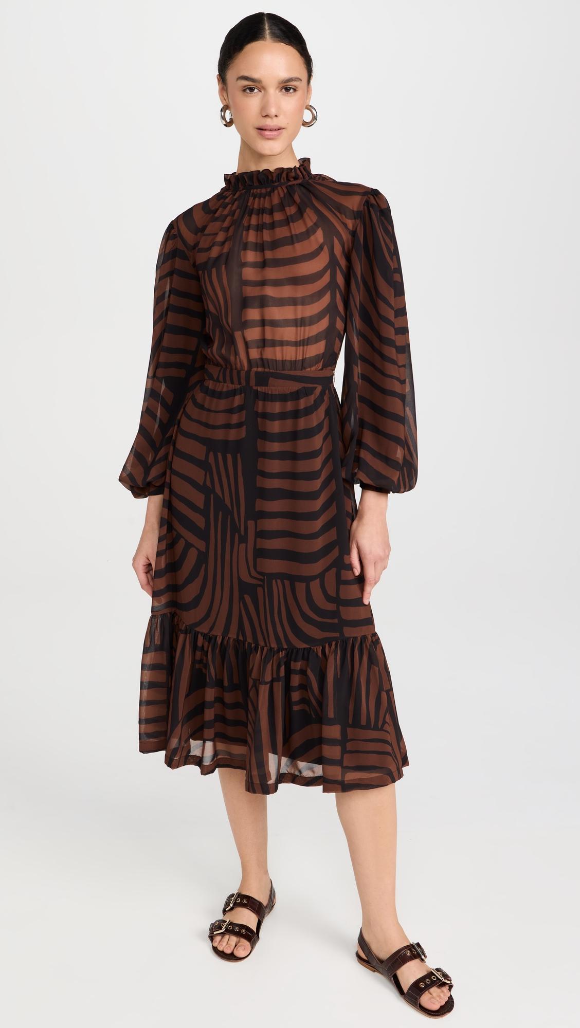 mil y un trazos dress