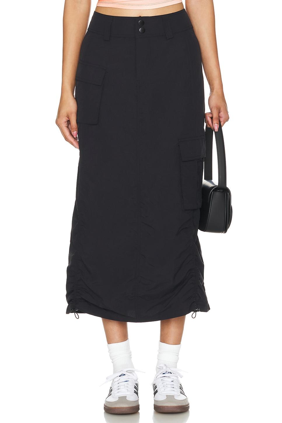 mila cargo midi skirt