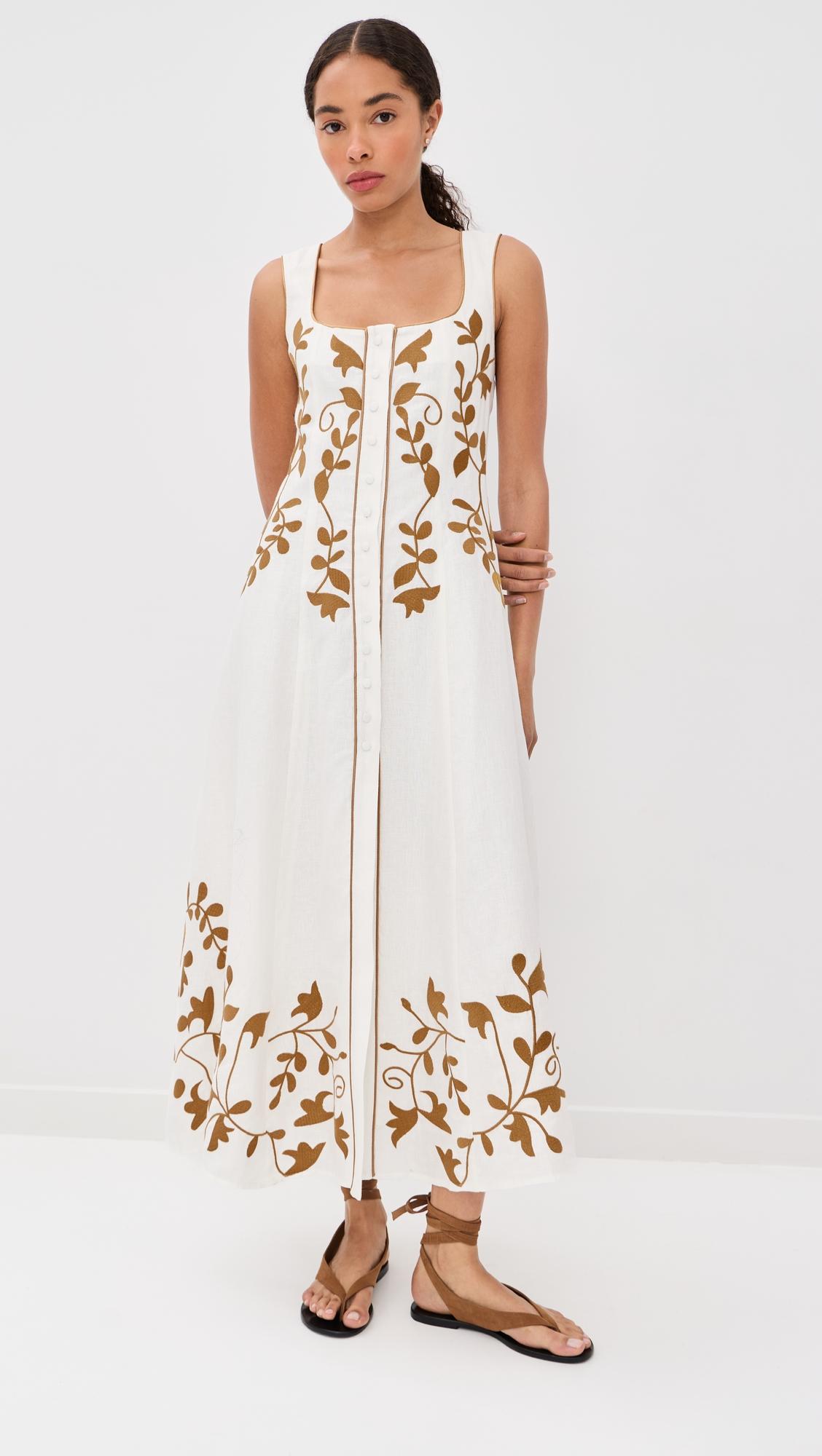 mila linen dress