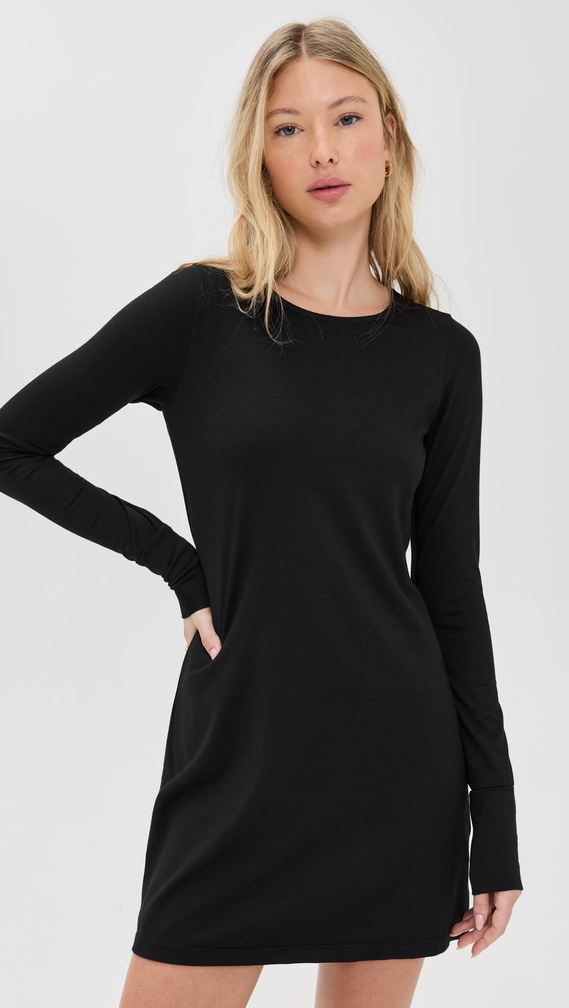 mila long sleeve mini dress