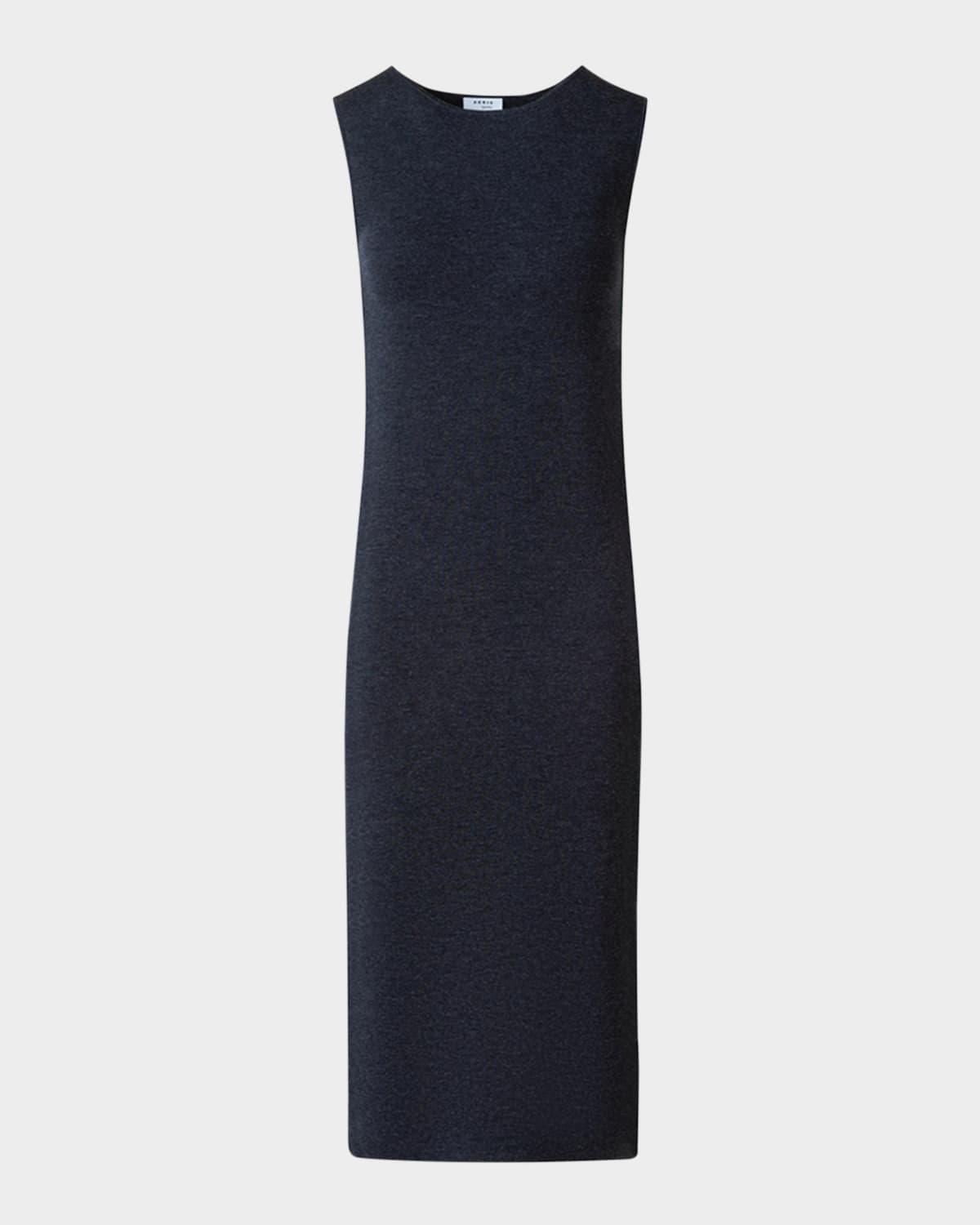 milano tube knit midi dress
