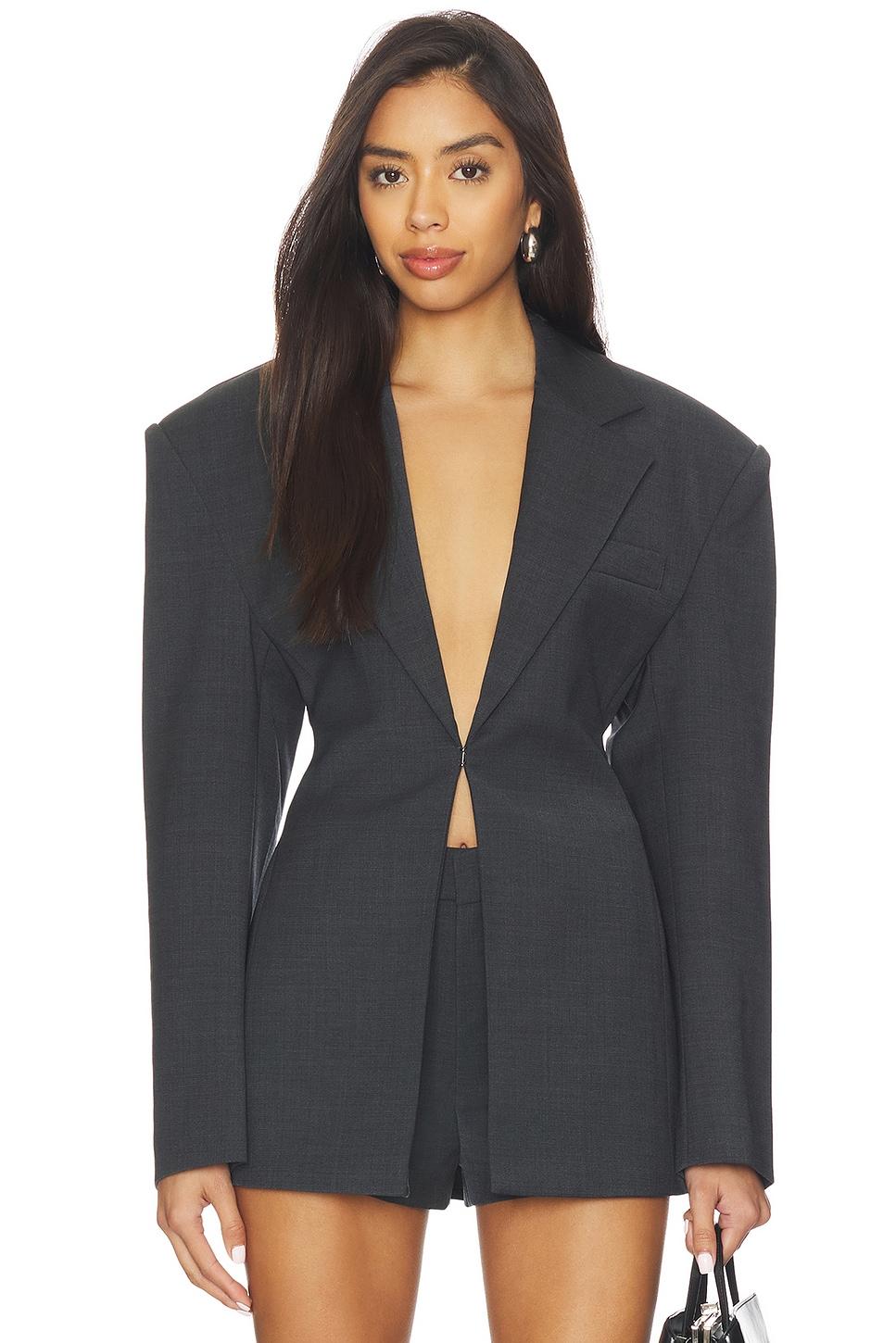 milena scuba wool blazer