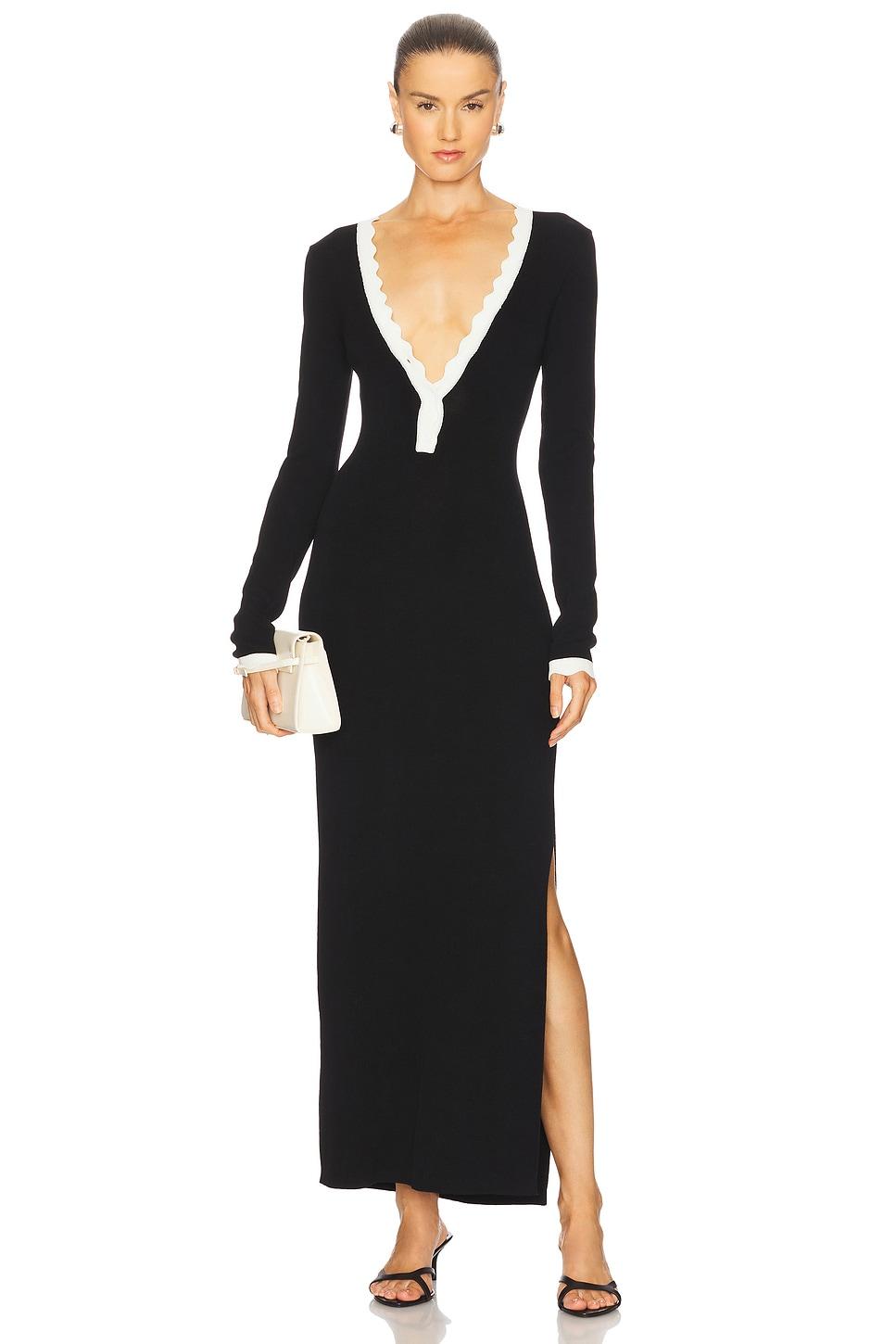 milenia sleeved maxi dress