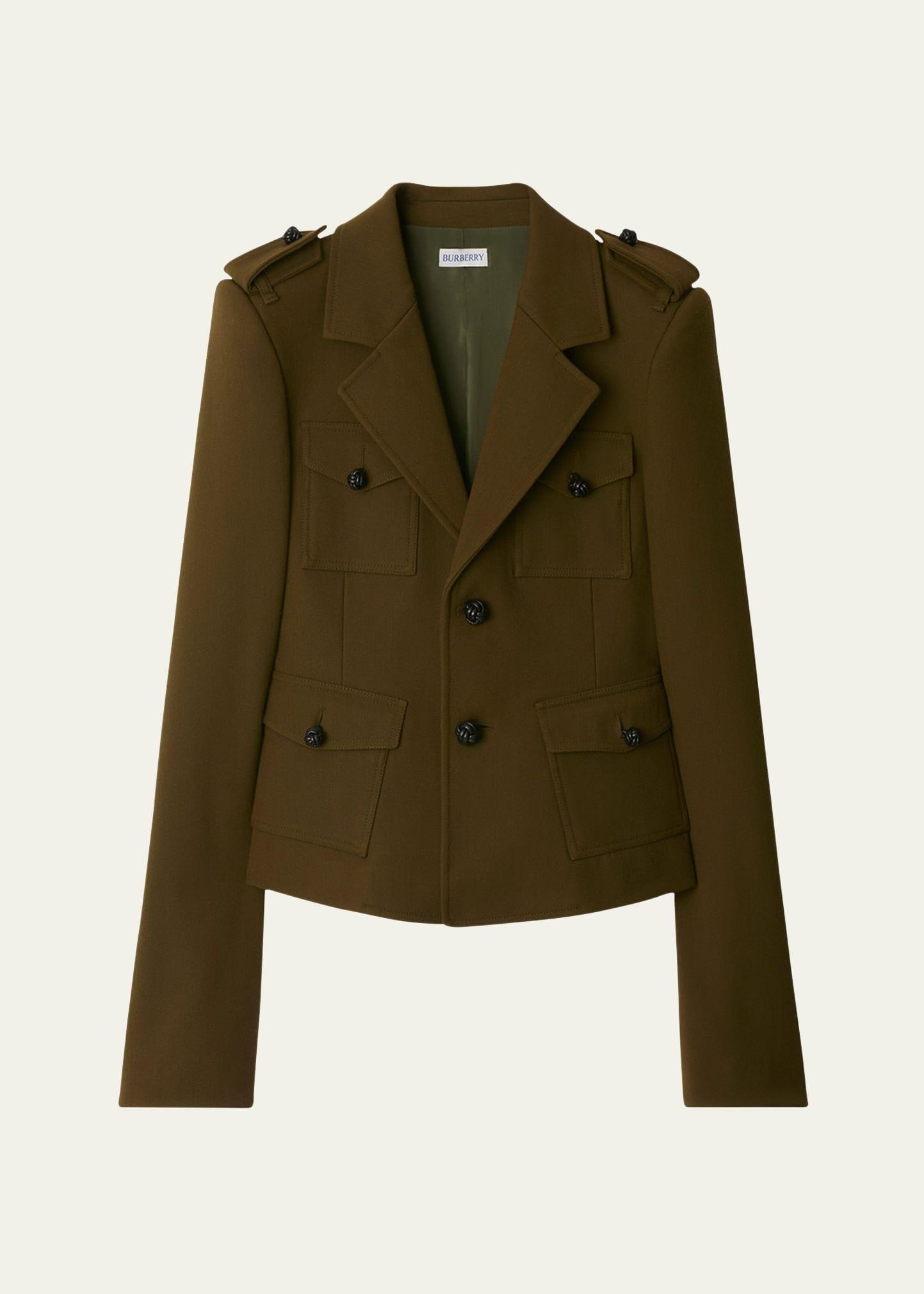 military structured jacket