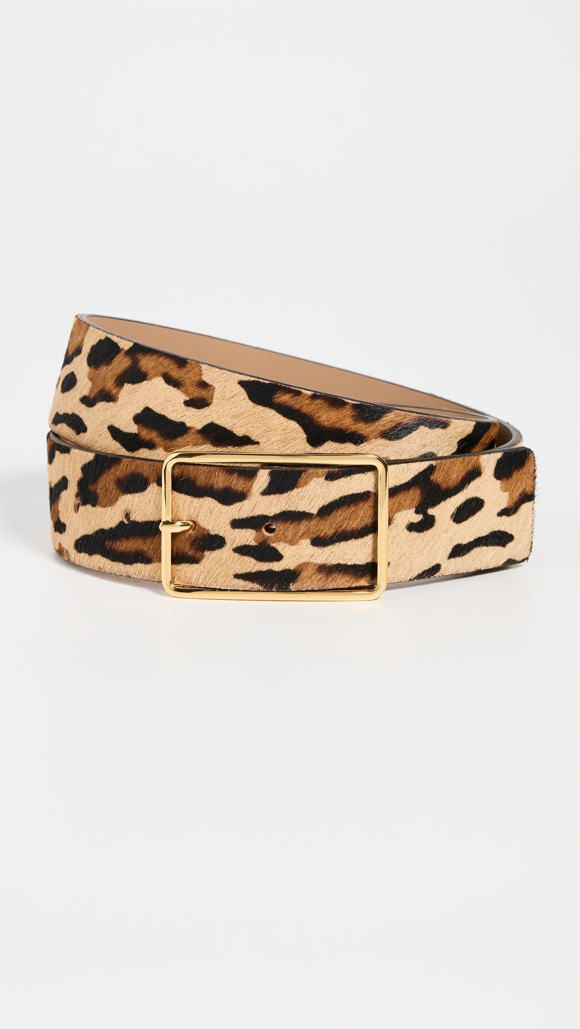 milla calf hair belt