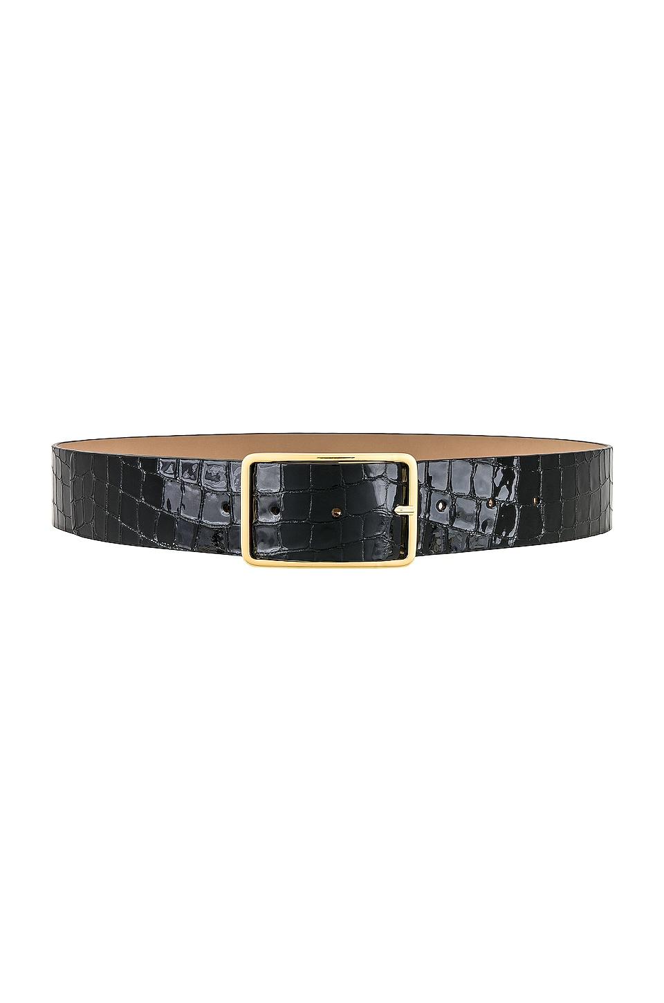 milla croco luster belt