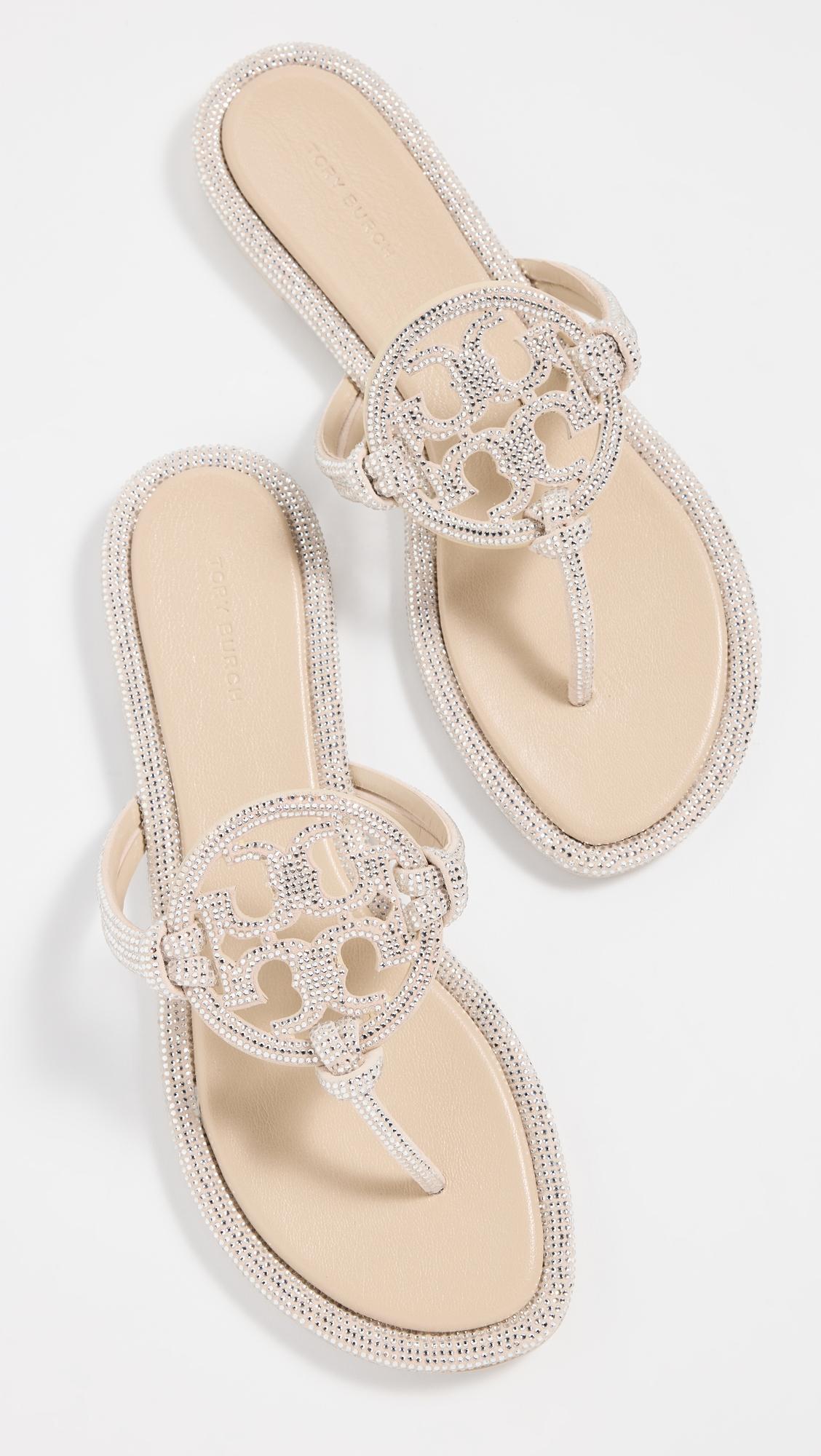 miller knotted pave sandals