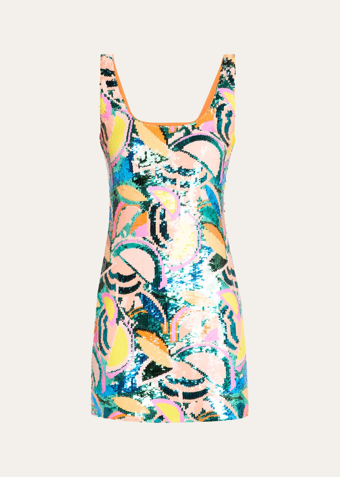miller sequined mini dress