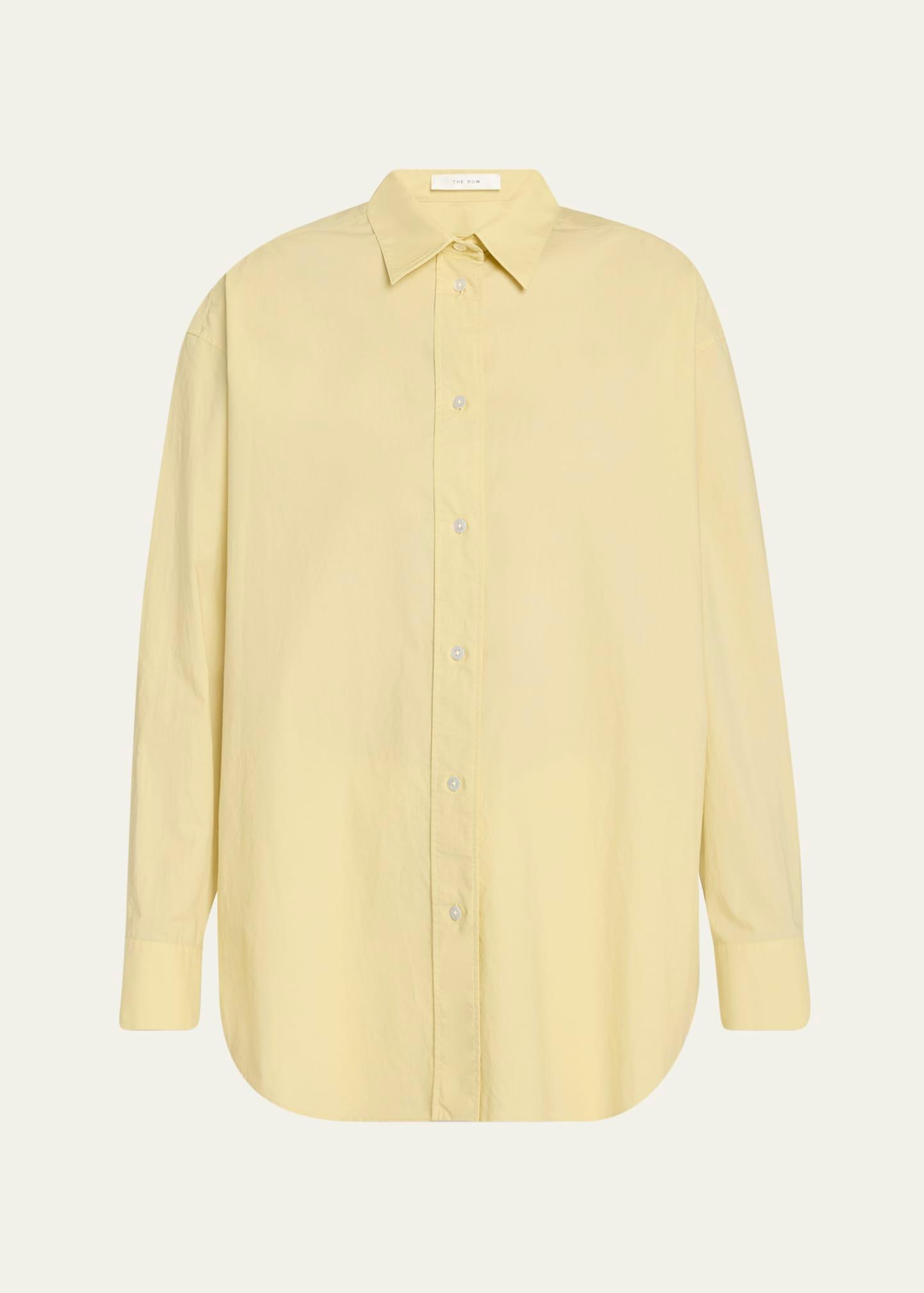 millerina classic button-front shirt
