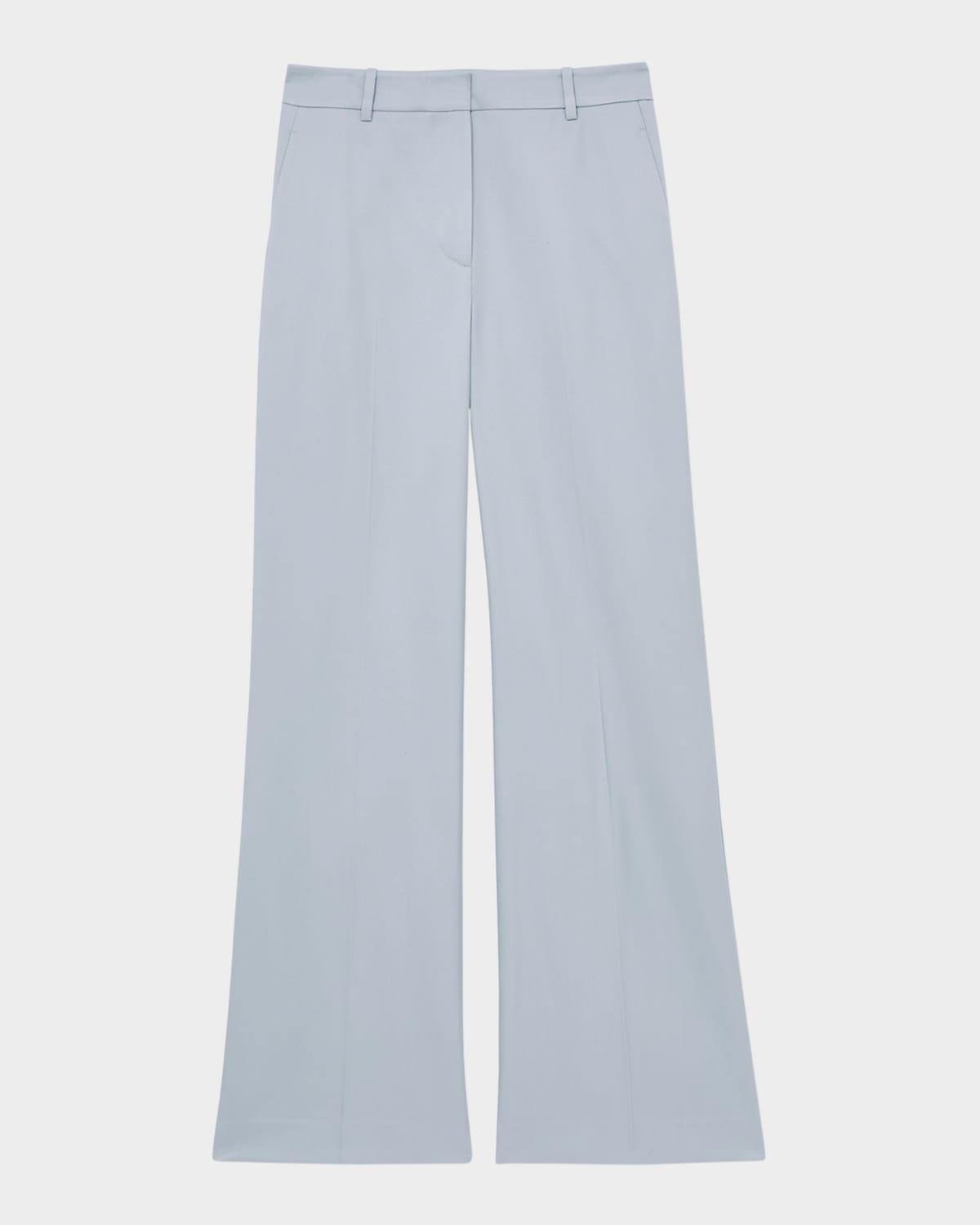 millie flared high-rise trousers